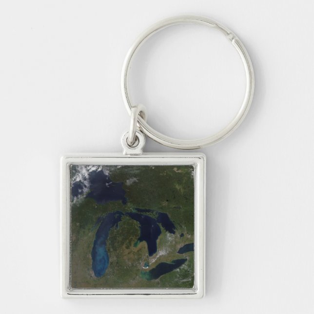 Satellite view of The Great Lakes Key Ring (Front)