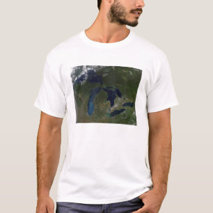 Satellite view of The Great Lakes T-Shirt