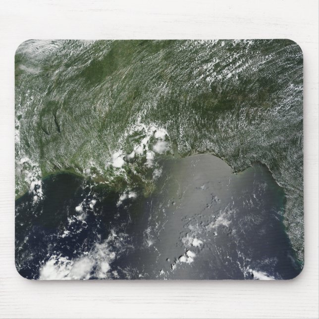 Satellite view of the Gulf of Mexico 2 Mouse Mat (Front)