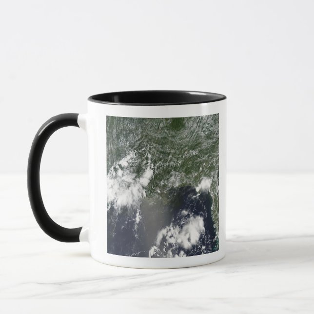 Satellite view of the Gulf of Mexico Mug (Left)