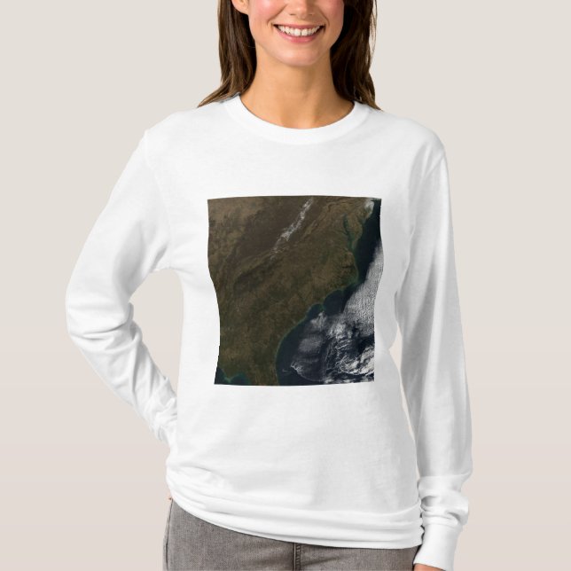 Satellite view of the Southeastern United State T-Shirt (Front)