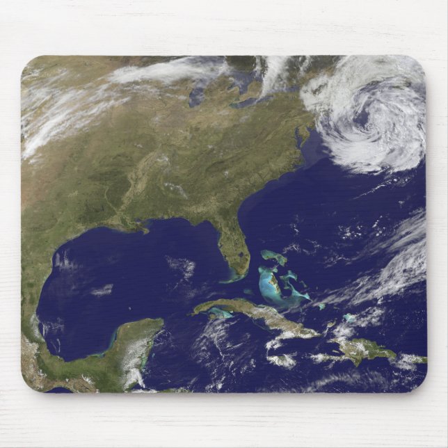 Satellite view of the United States East Coast Mouse Mat (Front)