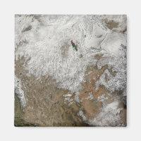 Satellite view of the western United States