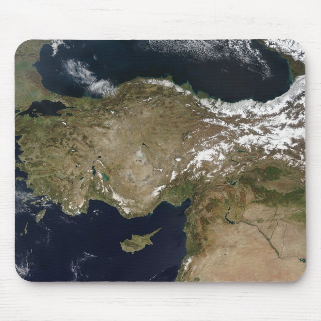 Satellite view of Turkey Mouse Mat (Front)