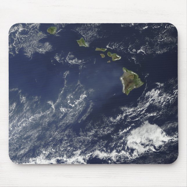 Satellite view of volcanic fog mouse mat (Front)