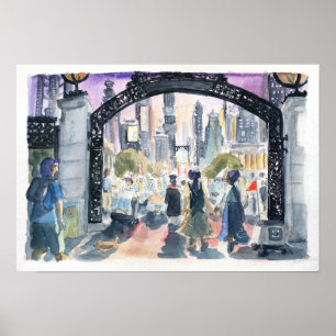 Sather Gate, some time in the future Poster