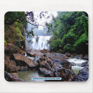 Sathodi Falls, Uttar Kannada, India Mouse Mat
