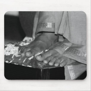 Sathya Sai Baba Lotus Feet on Mousepad