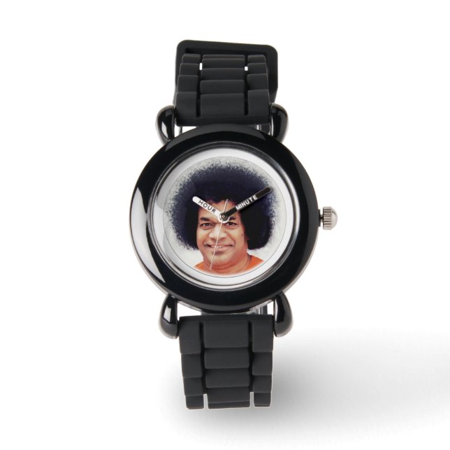 Sathya Sai Baba stainless steel watch (Front)
