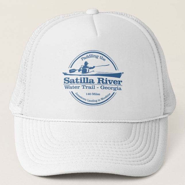 Satilla River WT (SK) Trucker Hat (Front)