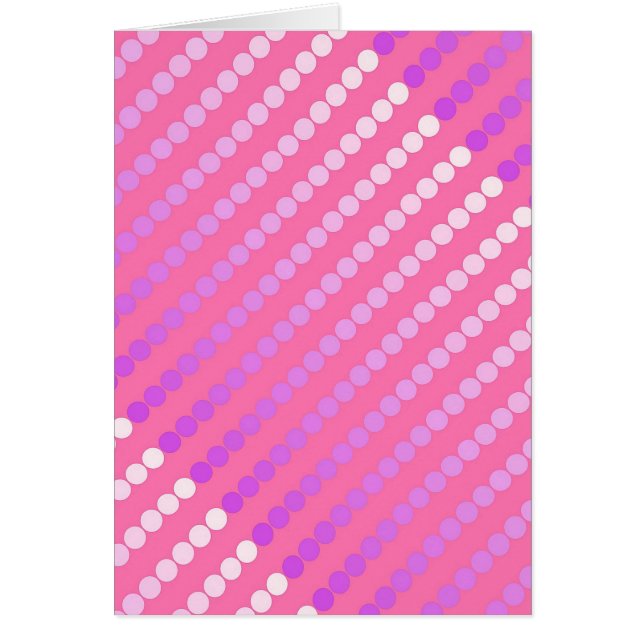 Satin dots - pink and orchid (Front)