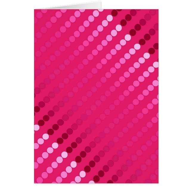 Satin dots - shades of fuchsia pink (Front)