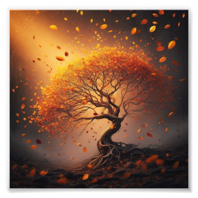 Satin Elegance: Premium Photo Enlargement (Front)