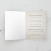 Satin Pearl 30th Wedding Anniversary Greeting Card (Inside)