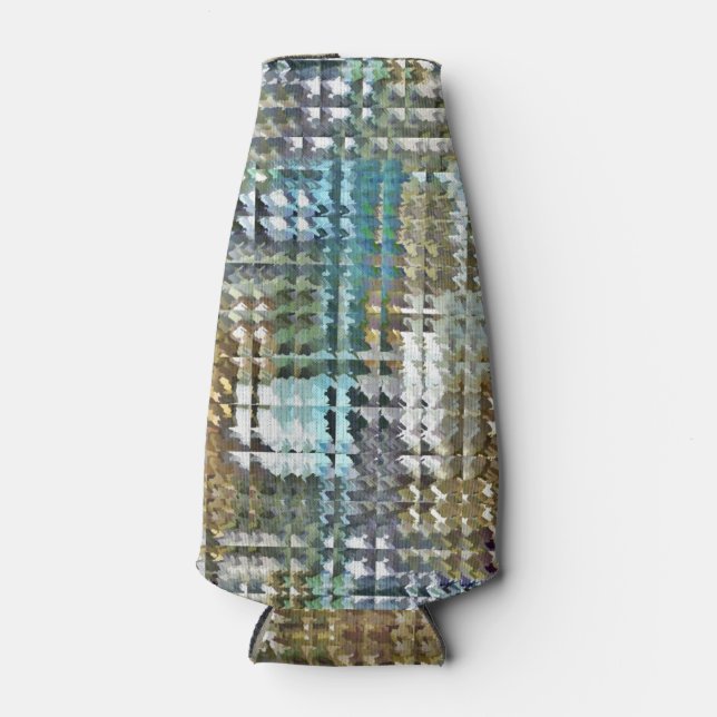 Satin Quilt Bottle Cooler (Front)