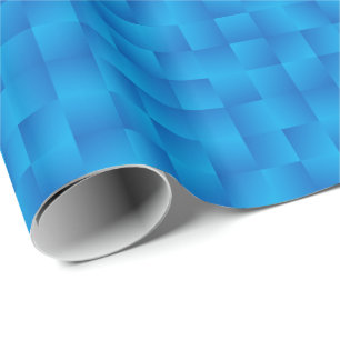 Satin Ribbons - Cobalt blue Wrapping Paper