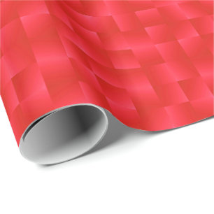 Satin Ribbons - Dark red Wrapping Paper