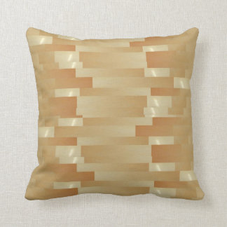 Satin Silk Golden Strips - Shadow Art101 Cushion
