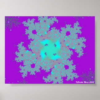 Satin Snow Poster