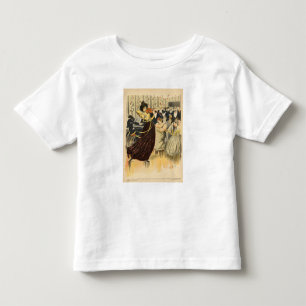 Satire of a salon musical evening toddler T-Shirt
