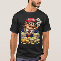 Satirical MAGA Billionaire Cartoon — Retro Pop Art