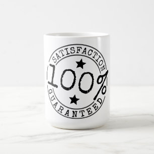 Satisfaction Guaranteed Kliponius Font Mug