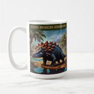 Satisfied Ankylosaurus Coffee Mug