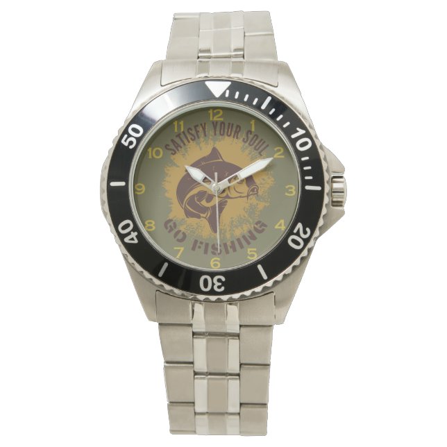 Satisfy your soul | Carp fish   Watch (Front)