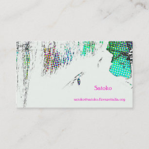 satoko business card