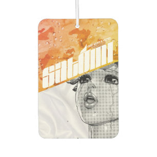 satomi motorsport "𝙬𝙚𝙚𝙥4𝙢𝙚 GOLD" Car Air Freshener