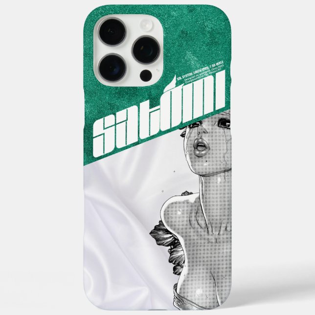 satomi motorsport "𝙬𝙚𝙚𝙥4𝙢𝙚 GREEN" Case-Mate iPhone Case (Back)