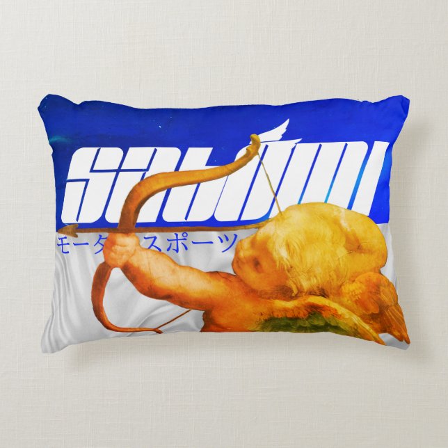 satomi motorsport decorative cushion (Front)