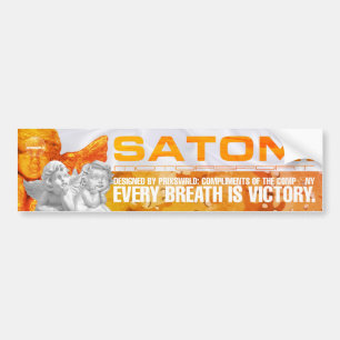 satomi motorsport GOLD 2 Bumper Sticker