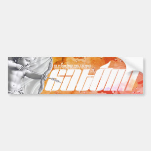 satomi motorsport "GOLD" slap sticker