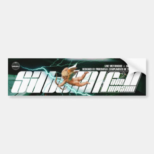 satomi motorsport Race Division "Interior" Bumper Sticker