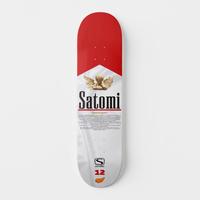 satomi motorsports Senna MP4/4 Skateboard (Front)