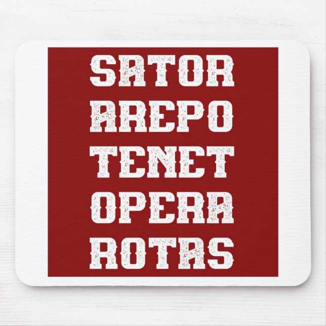 SATOR1 MOUSE MAT (Front)