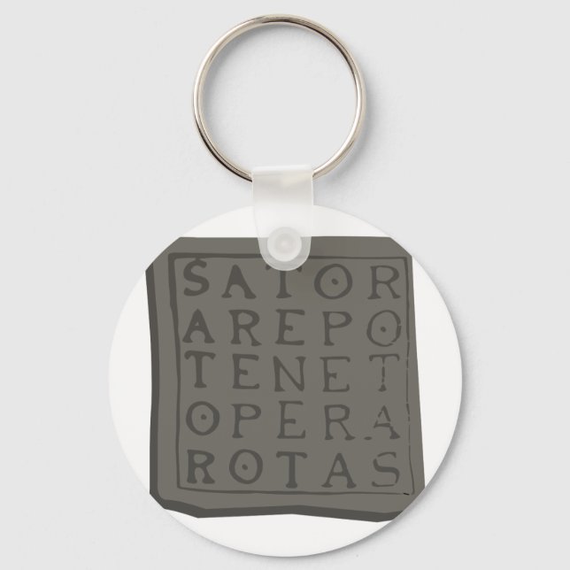 Sator Square Key Ring (Front)