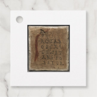 Sator Square. Rotas Opera Tenet Arepo Sator Latin Favour Tags
