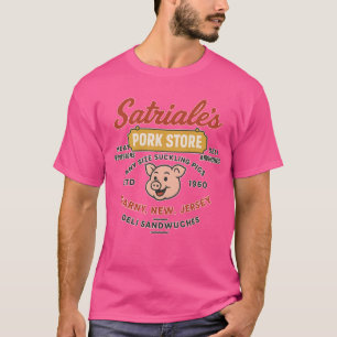 Satriale’s Pork Sopranos Inspired Vintage Deli Des T-Shirt