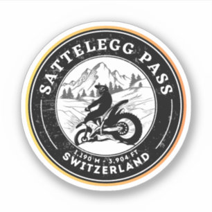 Sattelegg pass swiss–alps motorcycle tour