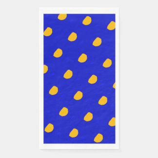 Saturated polka dots design Paper Napkin