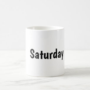 Saturday Coffee Mug