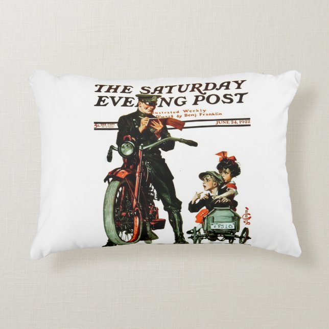 Saturday Evening Post  Decorative Cushion (Front)