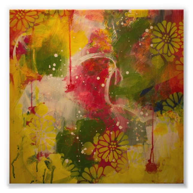 Saturday Garden by Charlotte & John Photo Print (Front)