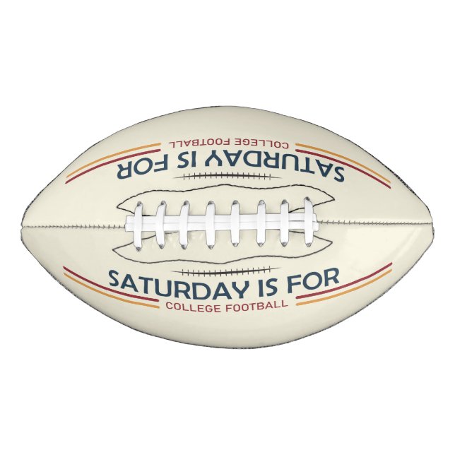 Saturday Is for College American Football (Front)