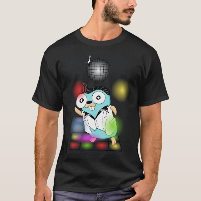 Saturday Night Fever, Disco Gopher T-Shirt (Front)