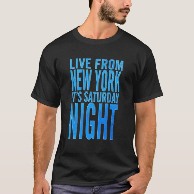 Saturday Night Live It'S Saturday Night Hooded T-Shirt (Front)