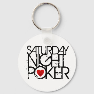 Saturday Night Poker Key Ring