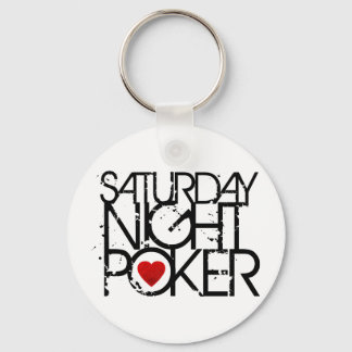 Saturday Night Poker Key Ring